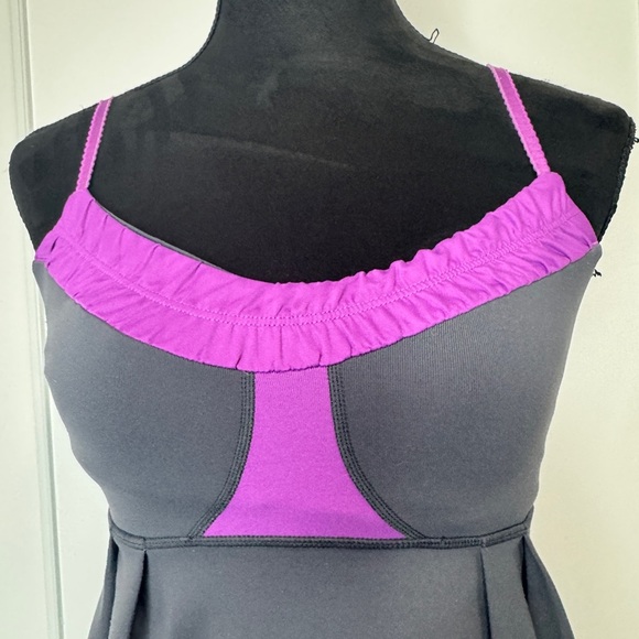 Lululemon Yogi Dance Strap Tank Top Grey - Picture 3 of 8